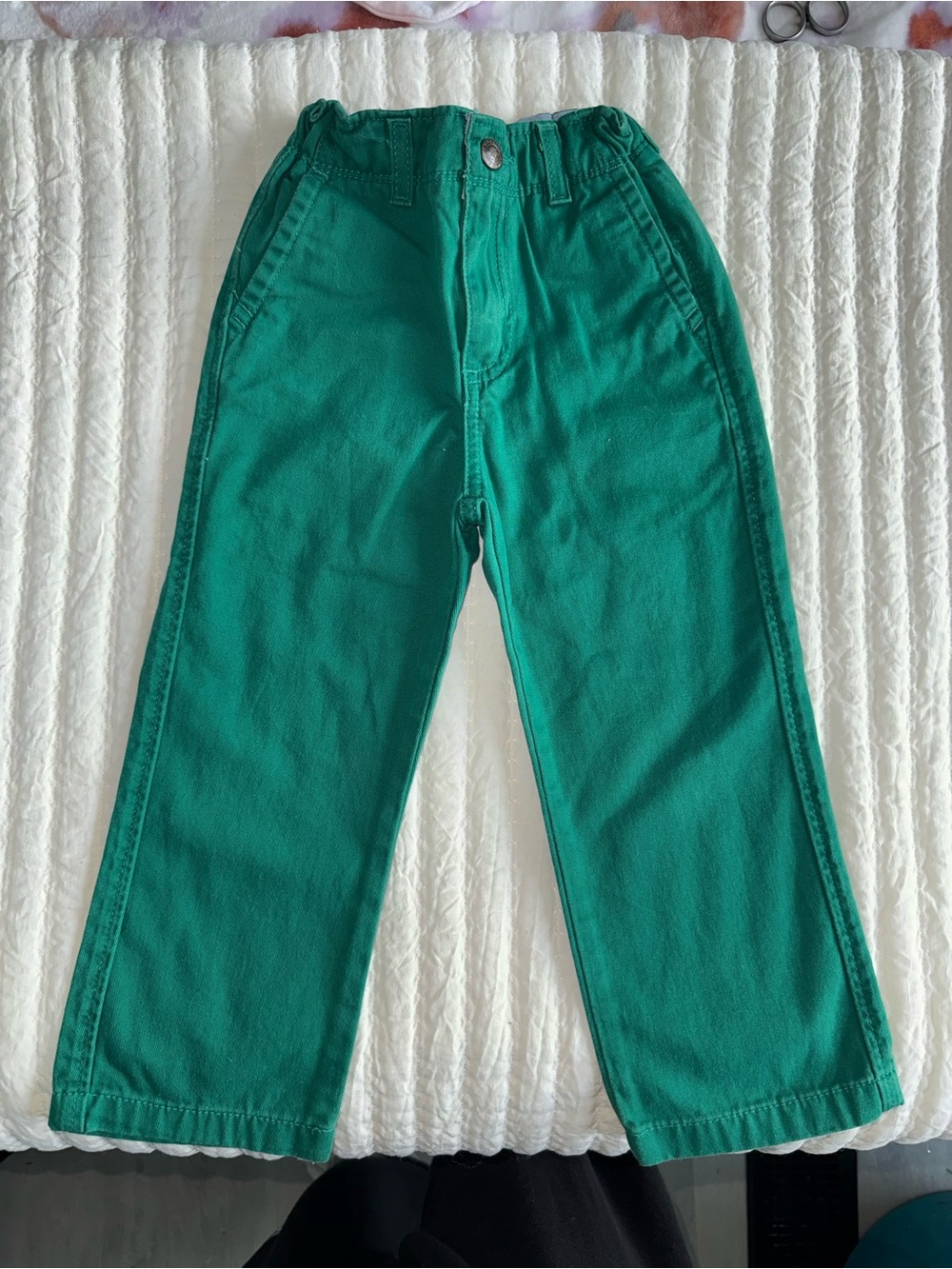JK Designs Green Girls' Formal Bottoms